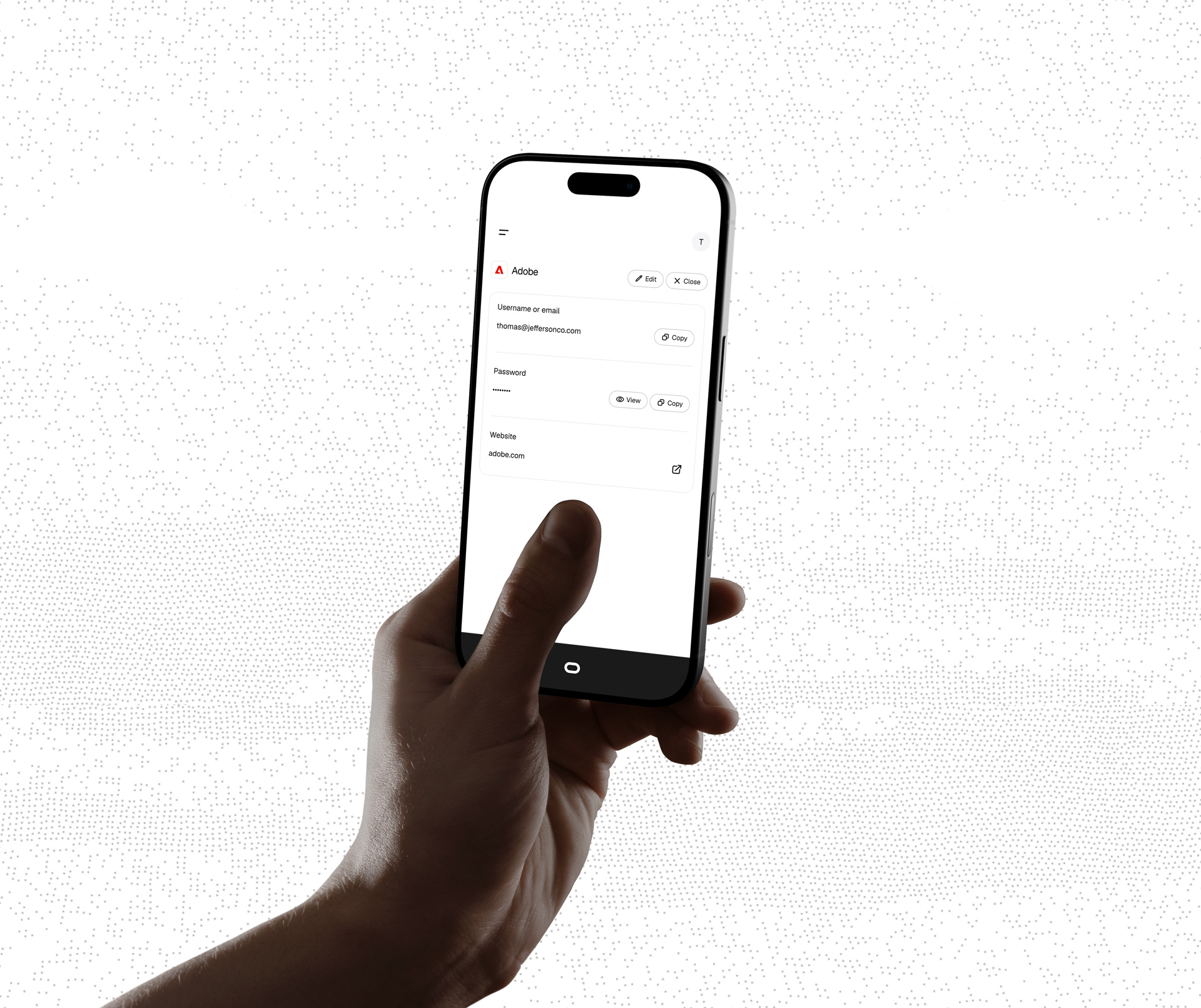 Vault App mobile